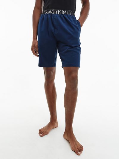 Calvin Klein Ruhák HU169050 | Calvin Klein CK Reconsidered Férfi Lounge Rövidnadrág Kék